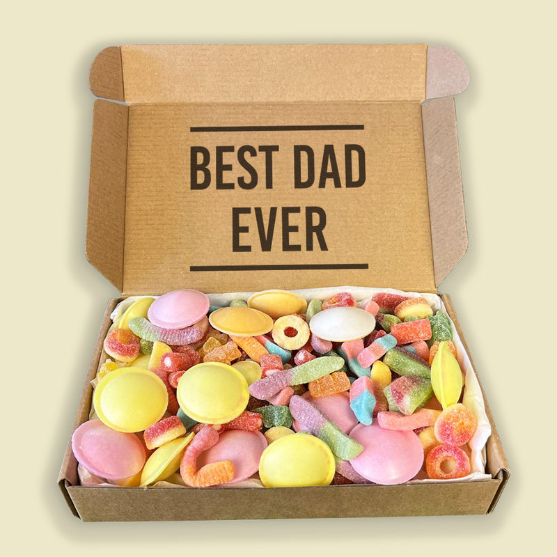 Best Dad Ever - Jelly & Fizzy Sweet Box