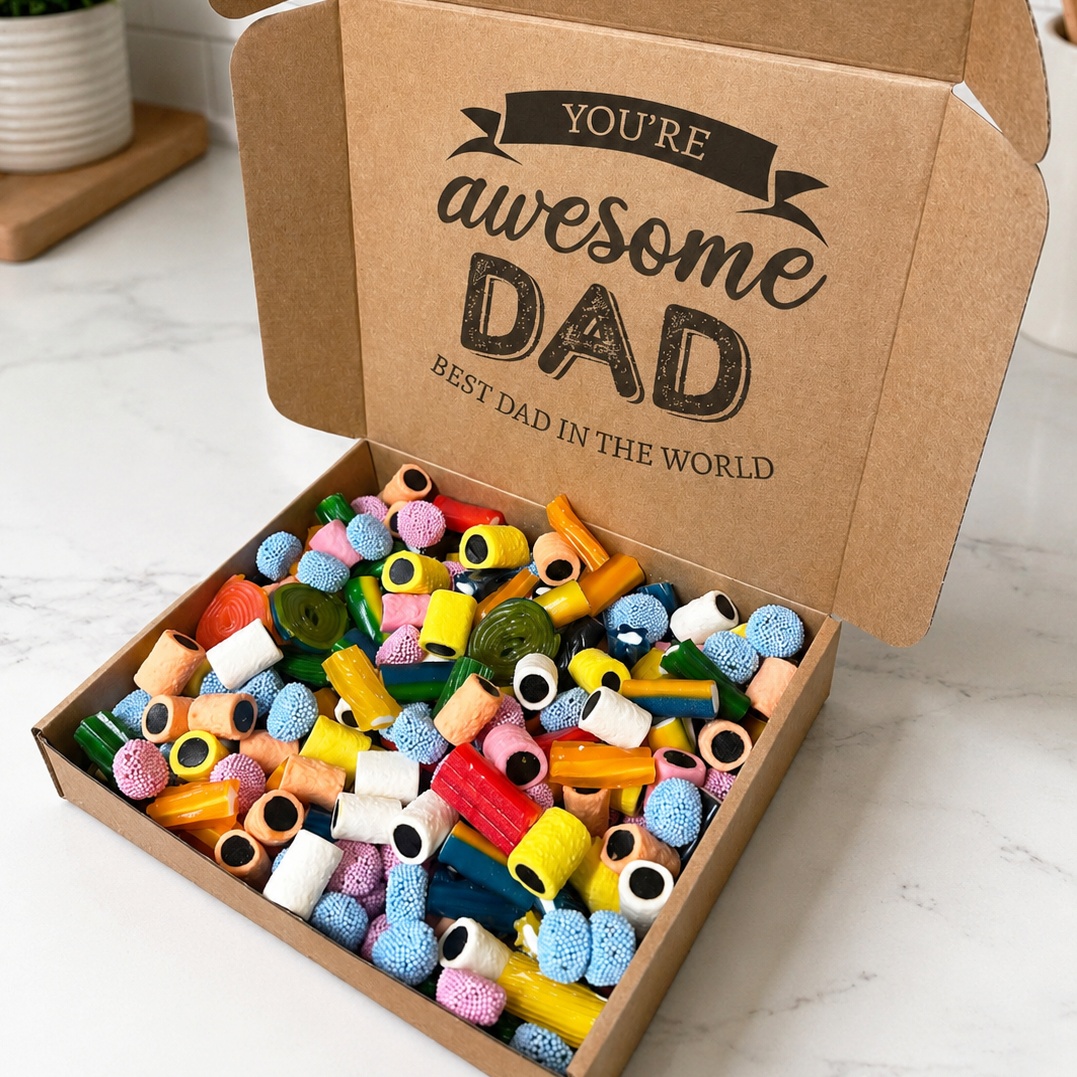 You're Awesome Dad - Sweet Box - Choice of Sweets