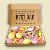 Happy Father's Day To The Best Dad Ever - Jelly & Fizzy Sweet Box