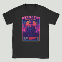 Best Dad Ever The Final Level - Mens T-Shirt - Dads T-Shirt