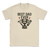 Best Dad Ever Trophy - Mens T-Shirt - Dads T-Shirt