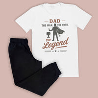 Dad The Man The Myth The Legend - Loungewear Joggers Set