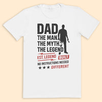 Build Different Dad - Mens T-Shirt - Dads T-Shirt