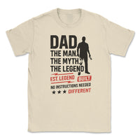 Build Different Dad - Mens T-Shirt - Dads T-Shirt