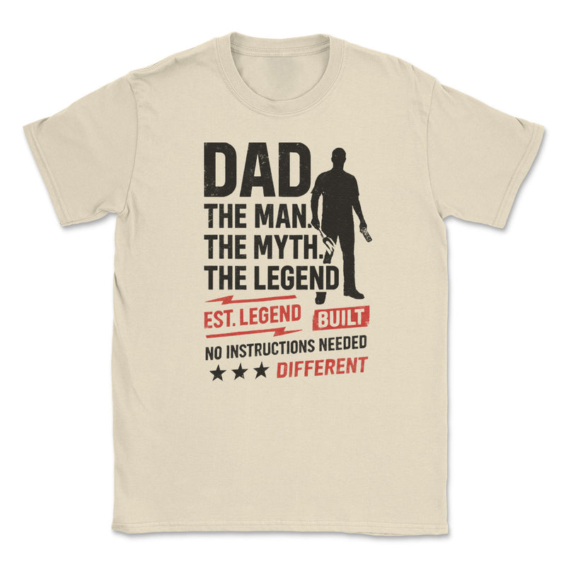Build Different Dad - Mens T-Shirt - Dads T-Shirt