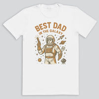 Best Dad In The Galaxy - Mens T-Shirt - Dads T-Shirt