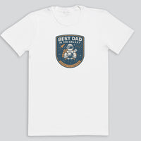 Best Dad In The Galaxy Certified Star Class - Mens T-Shirt - Dads T-Shirt