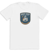 Best Dad In The Galaxy Certified Star Class - Mens T-Shirt - Dads T-Shirt
