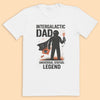 Intergalactic Dad - Mens T-Shirt - Dads T-Shirt