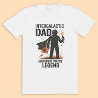 Intergalactic Dad - Mens T-Shirt - Dads T-Shirt