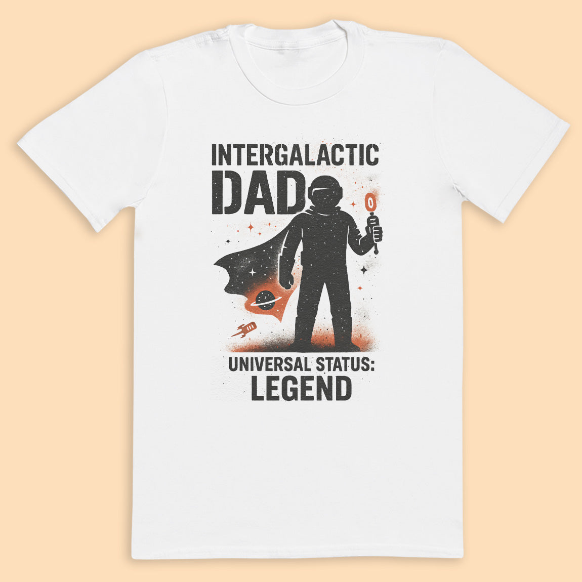 Intergalactic Dad - Mens T-Shirt - Dads T-Shirt