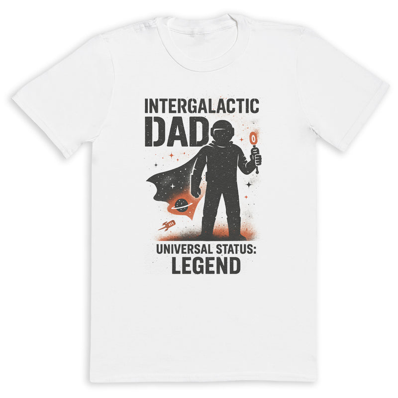 Intergalactic Dad - Mens T-Shirt - Dads T-Shirt