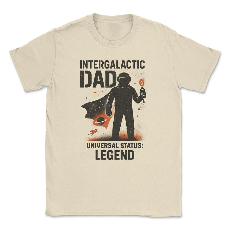 Intergalactic Dad - Mens T-Shirt - Dads T-Shirt