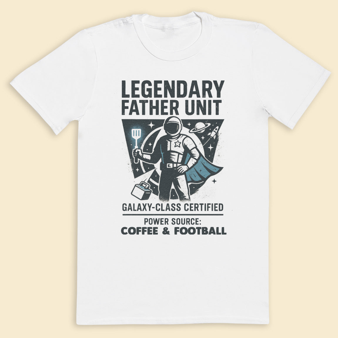 PERSONALISED Legendary Father Unit EST. - Mens T-Shirt - Dads T-Shirt
