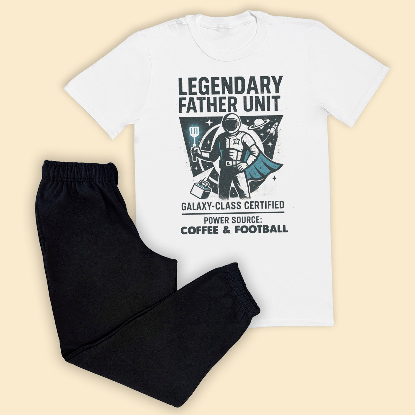 PERSONALISED Legendary Father Unit Power Source - Loungewear Joggers Set