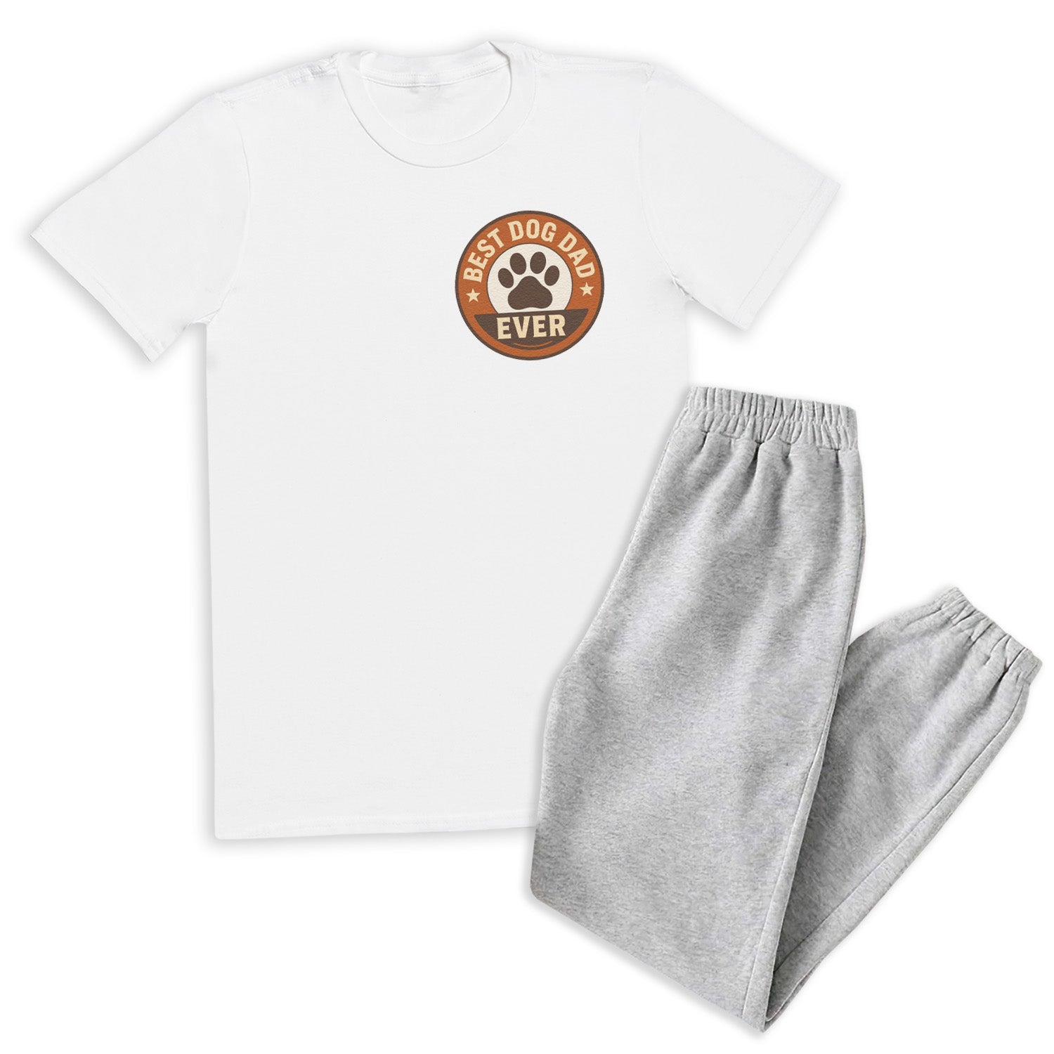 Best Dog Dad Ever - Loungewear Joggers Set