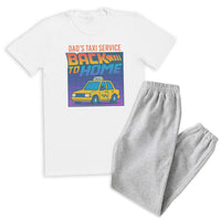 Dads Taxi Service Back To Home - Loungewear Joggers Set