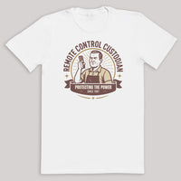 PERSONALISED Remote Control Custodian EST. - Mens T-Shirt - Dads T-Shirt