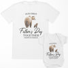 PERSONALISED Our First Father's Day Bears - Baby / Kids T-Shirt & Men's T-Shirt - (Sold Separately)