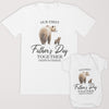 PERSONALISED Our First Father's Day Bears - Baby / Kids T-Shirt & Men's T-Shirt - (Sold Separately)