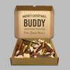 PERSONALISED Merry Woofmas Christmas Treat Box - Dog Christmas Treat Box