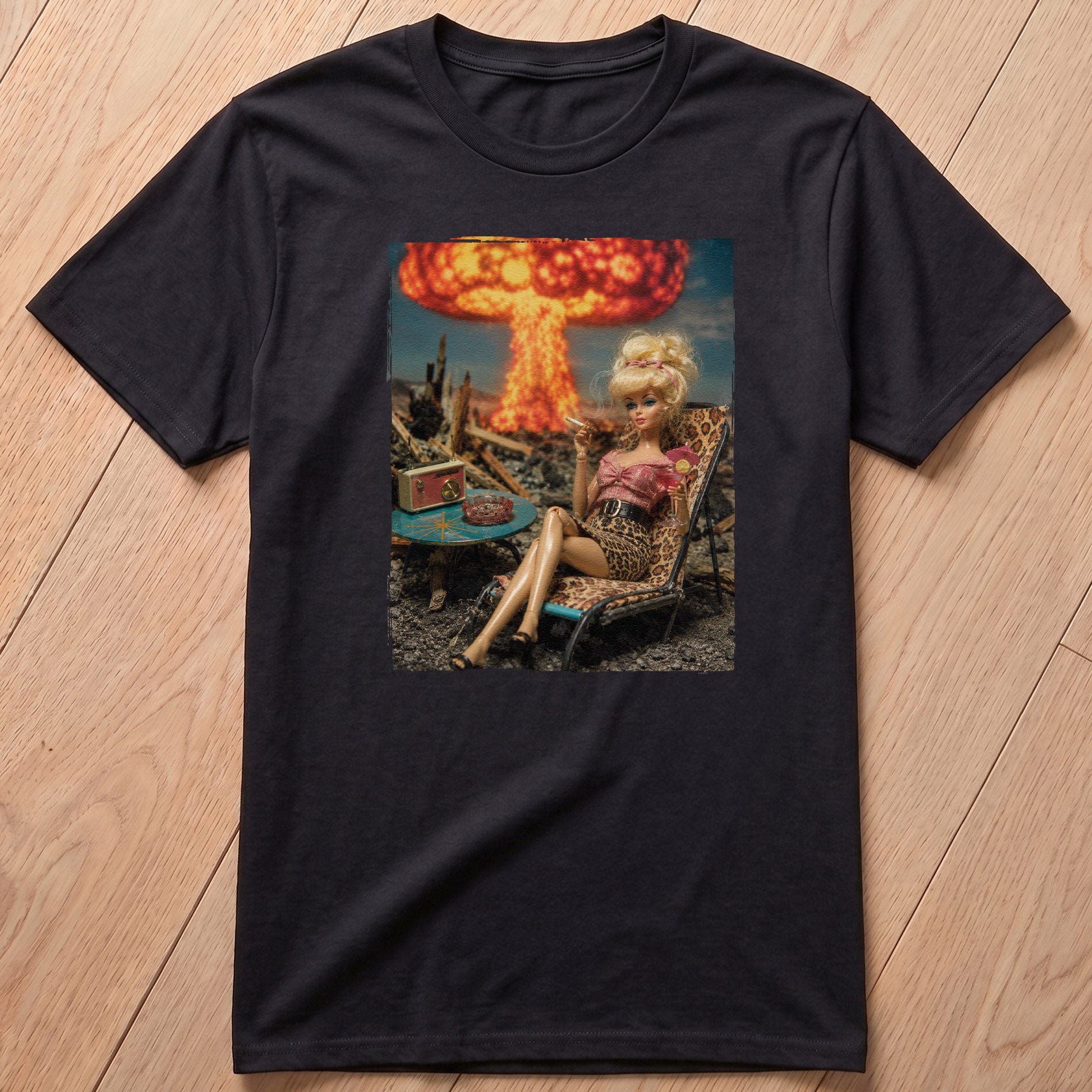 Everything Is Fine Design T-Shirt