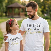 Daughter Of A King - Mens T Shirt & Baby Bodysuit - (Sold Separately)