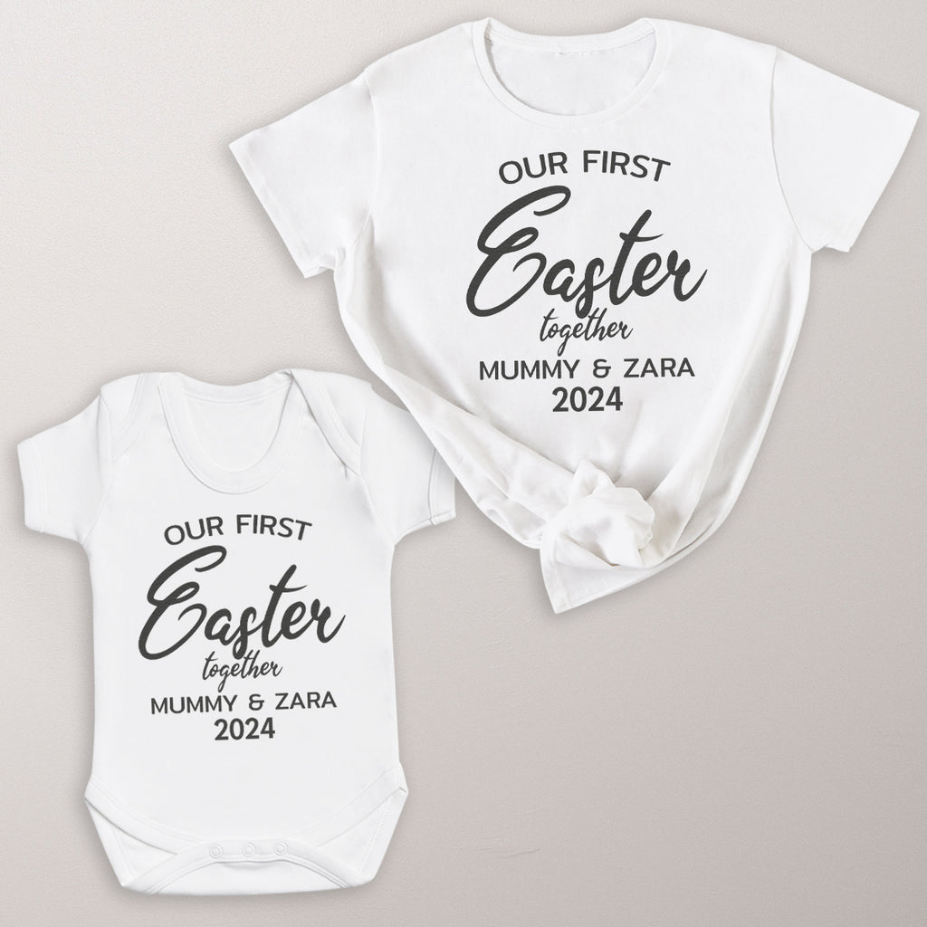 PERSONALISED Our First Easter Together - Adult, Kids & Baby - (Sold Separately)