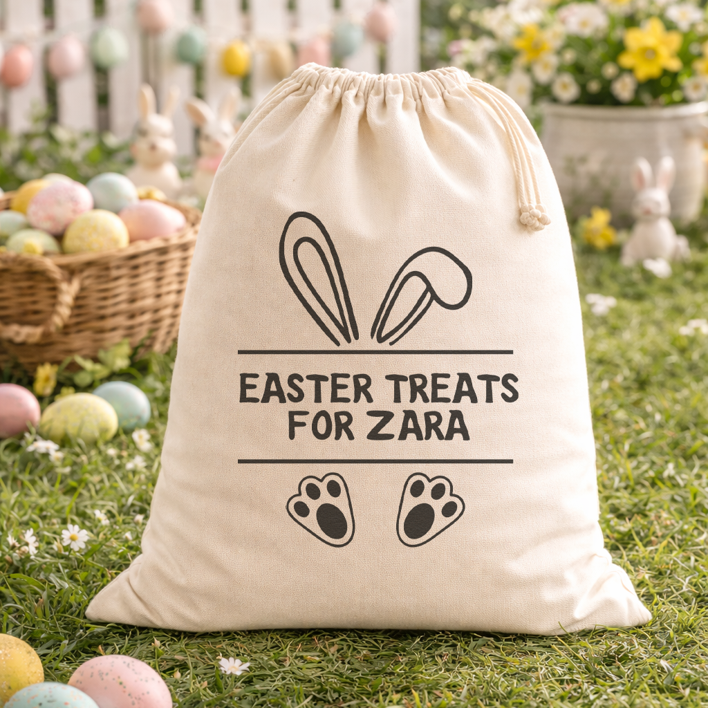 PERSONALISED Easter Treats For.. - Easter Gift Sack