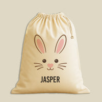 PERSONALISED Name & Easter Bunny Face - Easter Gift