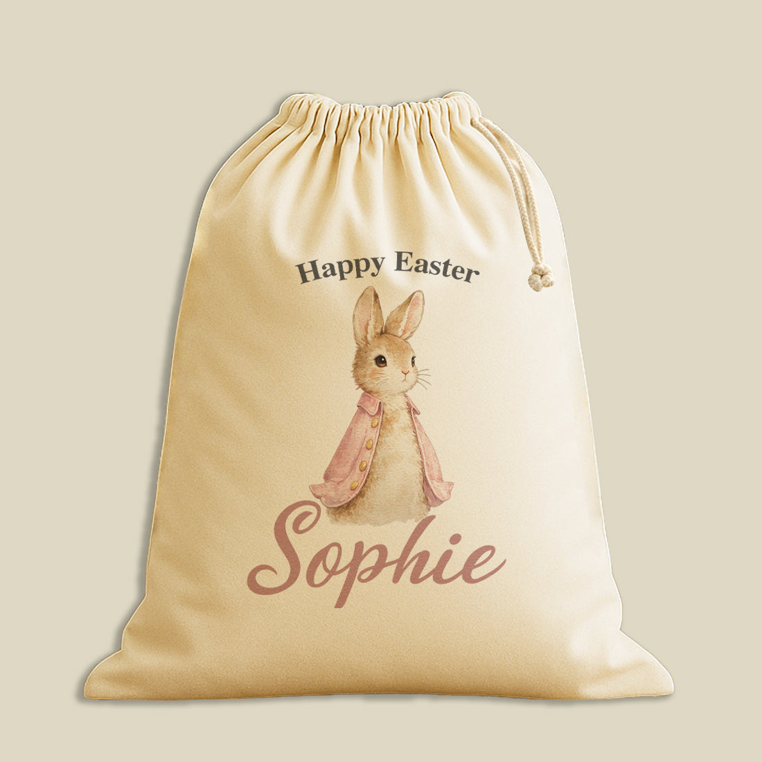 Personalisierter Hasen-Express-Stempel, Sonderlieferung – Ostergeschenksack