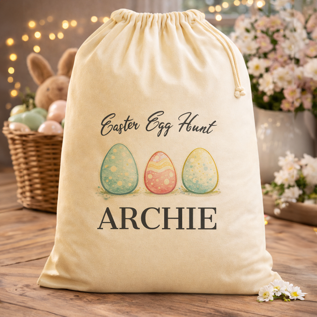 PERSONALISED Name Easter Egg Hunt - Easter Gift