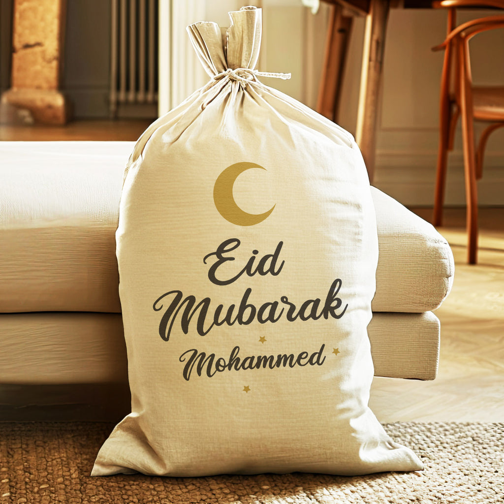 PERSONALISED Eid Mubarak Handwritten - Eid Sack