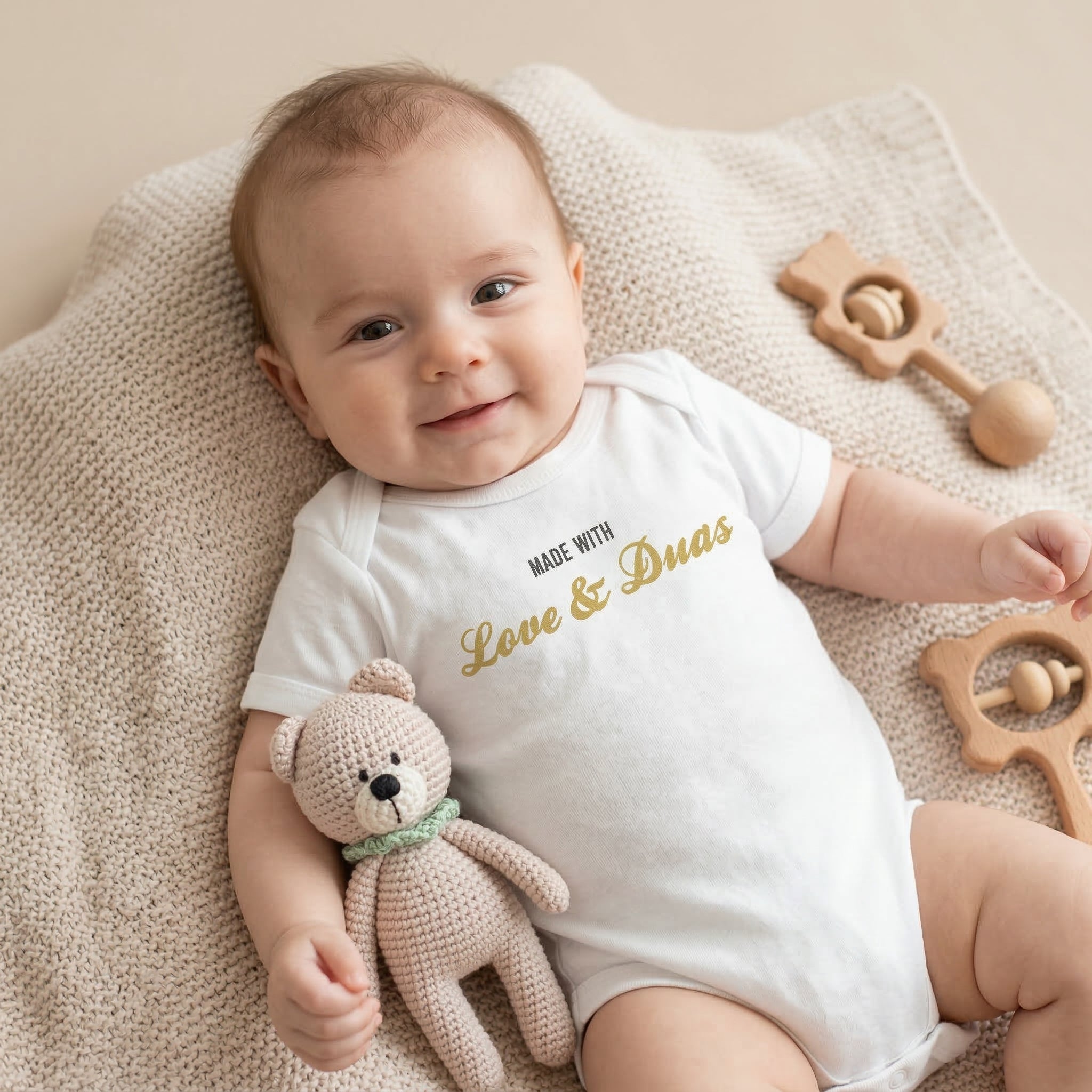 Made With Love & Duas - Baby Bodysuit