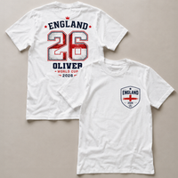 PERSONALISED Retro Street England Top - All Sizes