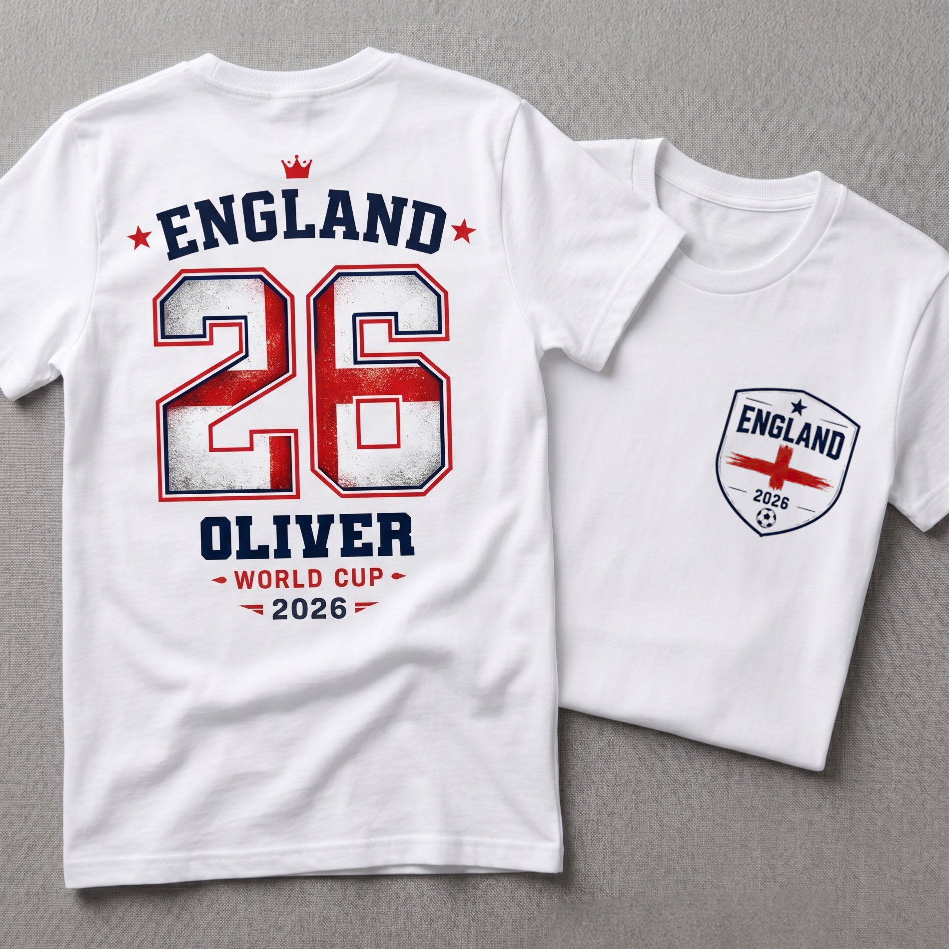 PERSONALISED Retro Street England Top - All Sizes