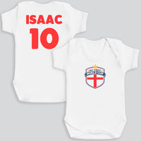 PERSONALISED Name & Number My First World Cup Badge - All Sizes