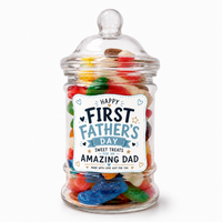 Happy First Father's Day To An Amazing Dad - Sweet Jar Treat