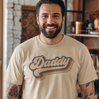 Retro Daddy Design - Mens T-Shirt - Dads T-Shirt