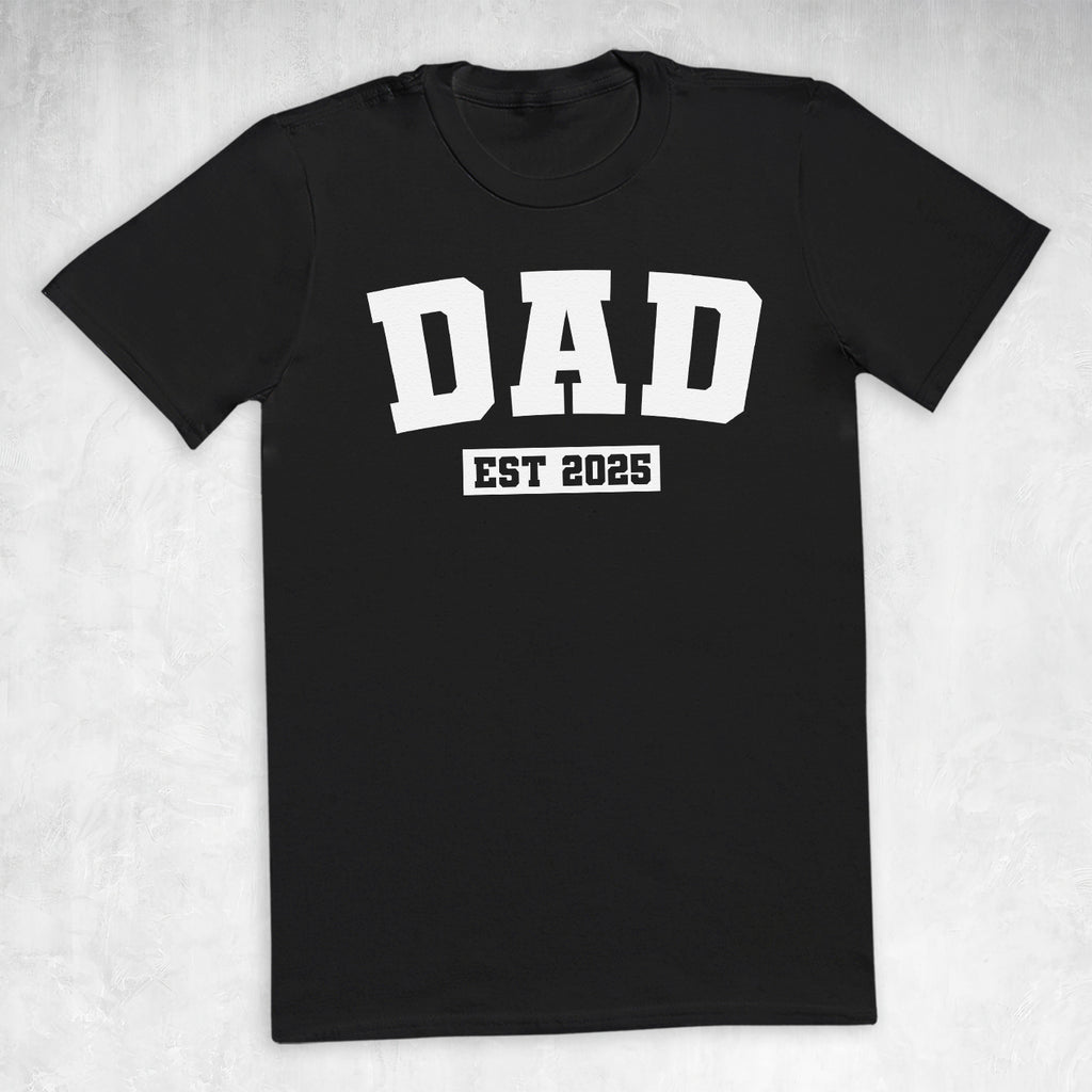 PERSONALISED DAD Est. - Mens T-Shirt - Dads T-Shirt
