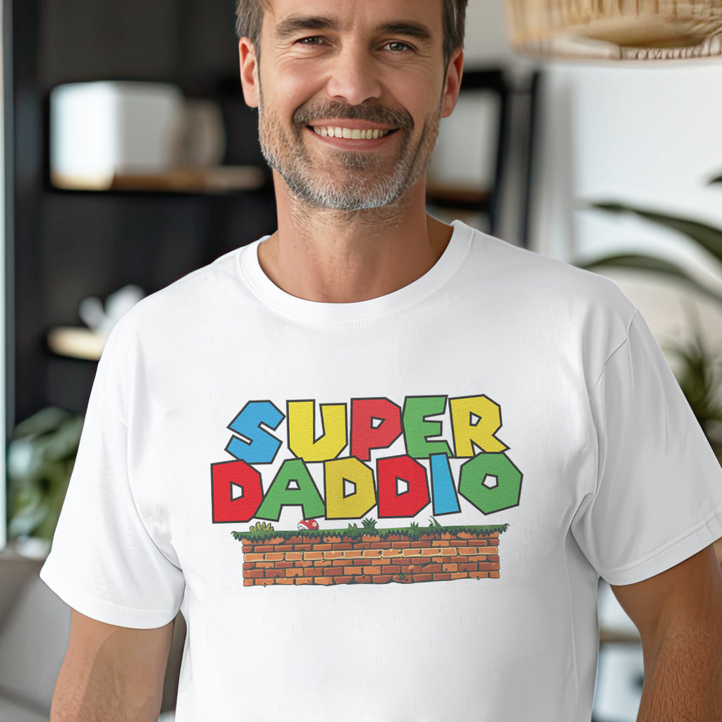 Super Daddio - Mens T-Shirt - Dads T-Shirt