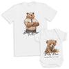 Big Bear & Baby Bear - Baby / Kids T-Shirt & Men's T-Shirt - (Sold Separately)