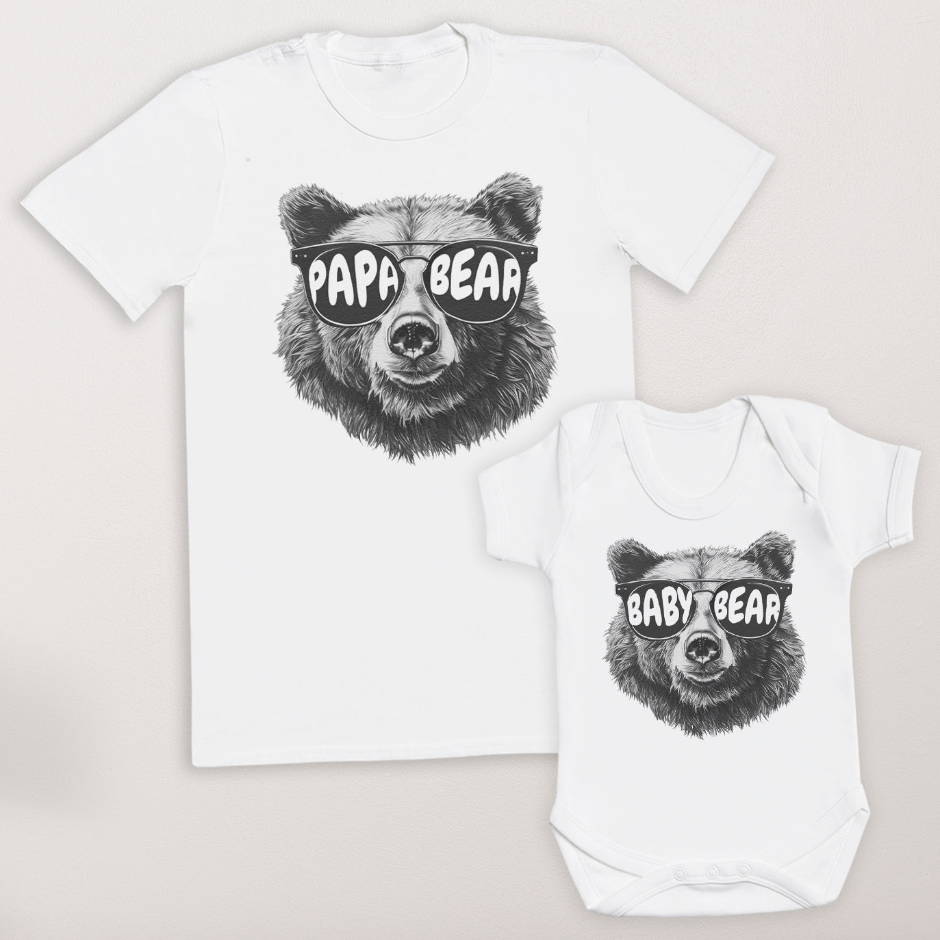Papa Bear Baby Bear Sunglasses Baby Kids T-Shirt Men's T