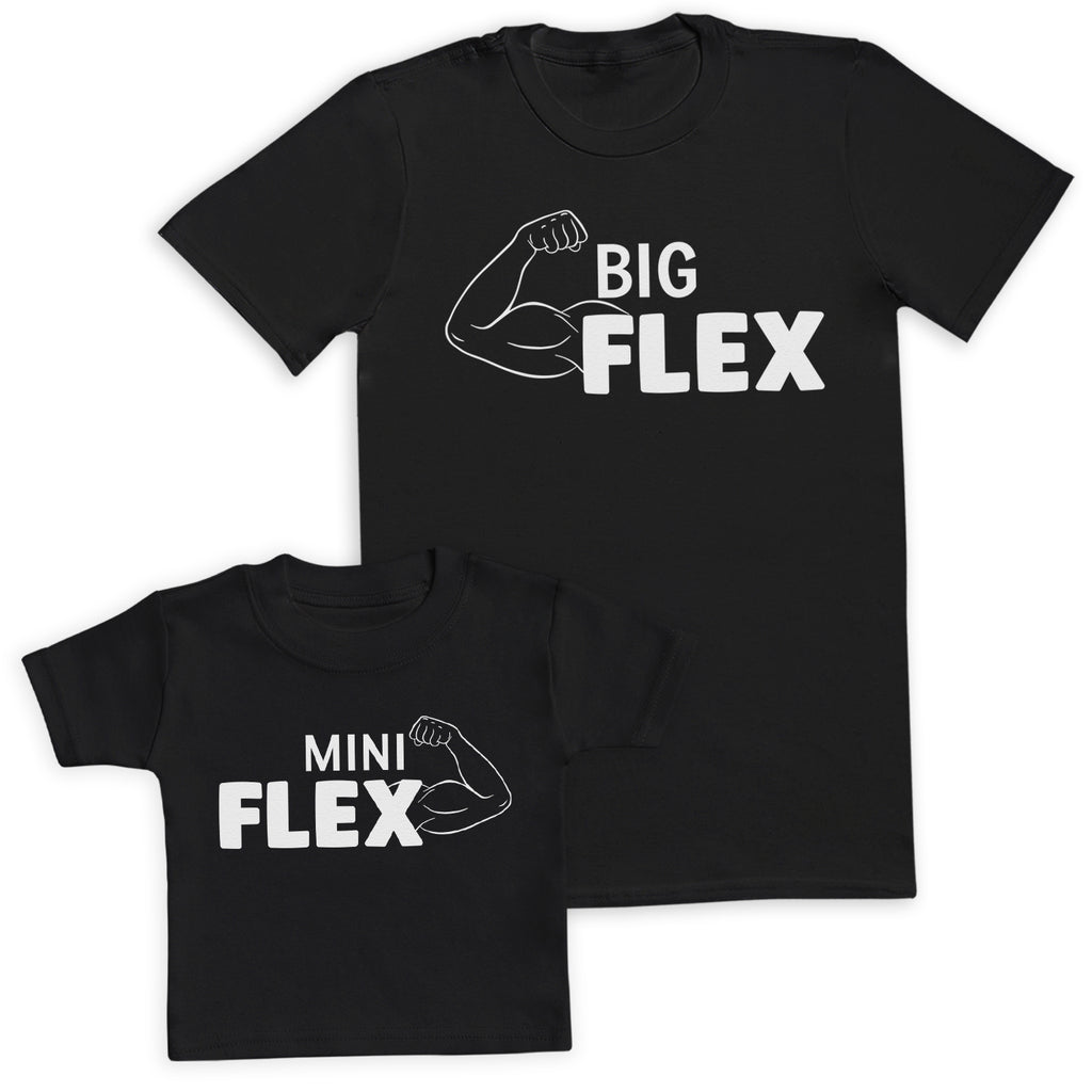 Big Flex & Mini Flex - Baby / Kids T-Shirt & Men's T-Shirt - (Sold Separately)