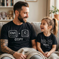Copy & Paste Image & Text - Baby / Kids T-Shirt & Men's T-Shirt - (Sold Separately)