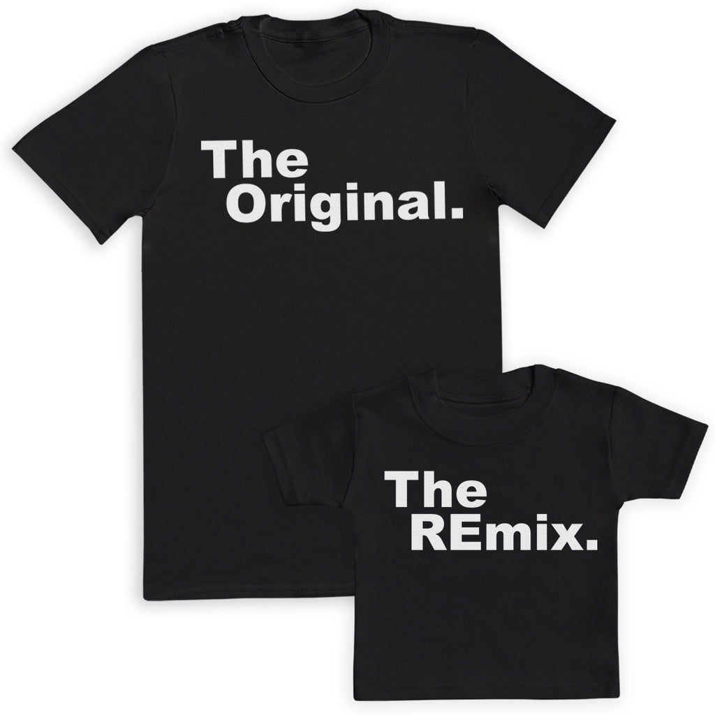 The Original & The REmix - Baby / Kids T-Shirt & Men's T-Shirt - (Sold Separately)
