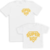 Super Boy Baby Gift Set - Matching Gift Set - Baby T-Shirt / Kids T-Shrit