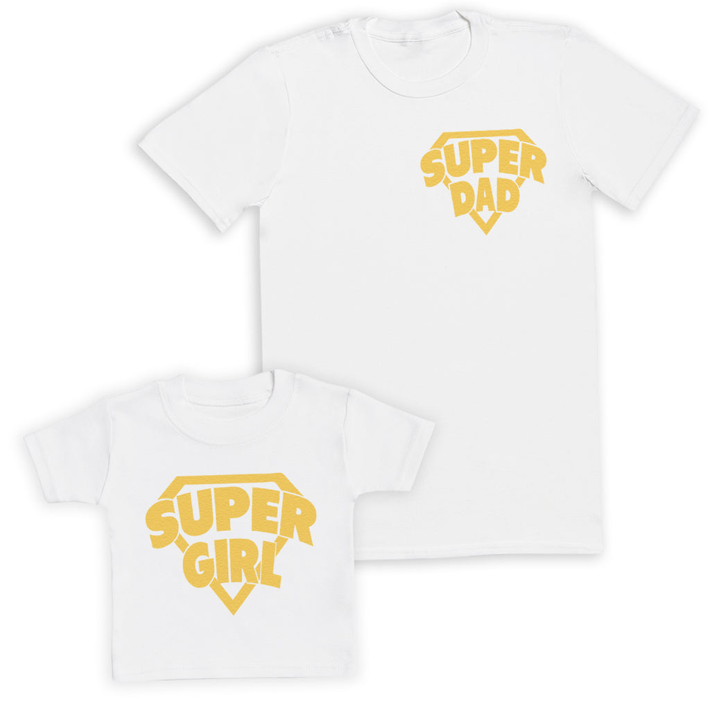 Super Girl Baby Gift Set - Matching Gift Set - Baby Bodysuit