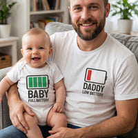 Baby Full Battery Baby Gift Set - Matching Gift Set - Baby Bodysuit