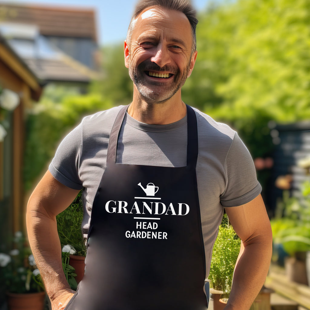 Grandad's In The Garden - Printed Apron